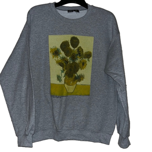 Van Gogh sunflowers sweatshirt